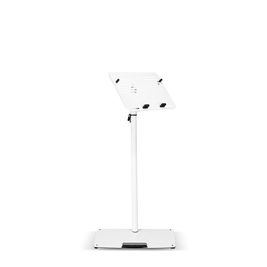 Gravity LTST02W Laptop / Lecturn Stand w/ Steel Base (White)