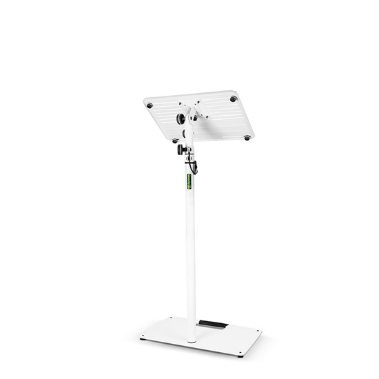 Gravity LTST02W Laptop / Lecturn Stand w/ Steel Base (White)