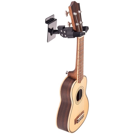 Hercules USP10SB Auto Grip System (AGS) Ukulele Hanger Slat Wall Mount