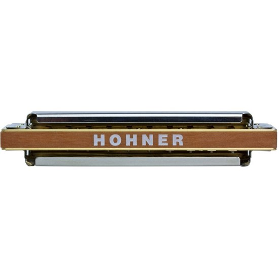 Hohner Marine Band - 10 Hole Diatonic Harmonica w/ Wooden Reed in Key Bb