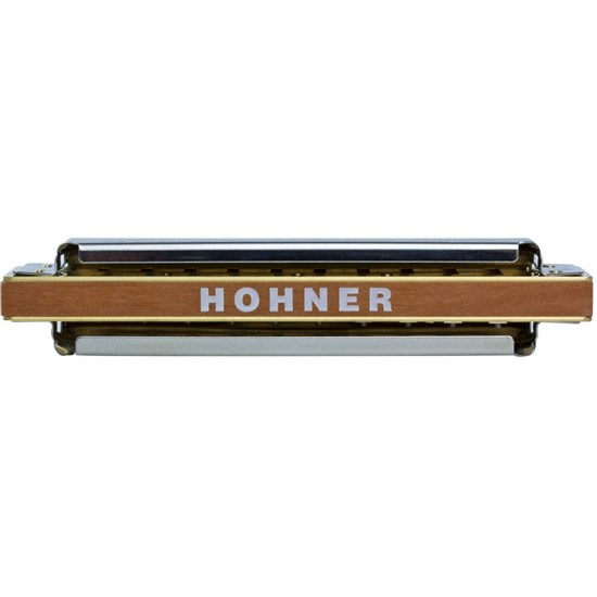 Hohner Marine Band - 10 Hole Diatonic Harmonica w/ Wooden Reed in Key E