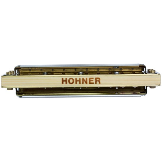 Hohner Marine Band Crossover Harmonica w/ Triple Lacquered Bamboo Comb (Key of A)