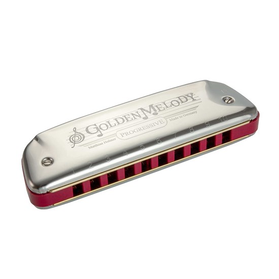 Hohner Golden Melody 10 Hole Diatonic Harmonica in Key C