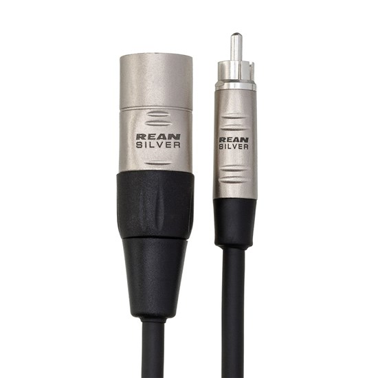 Hosa HRX-010 RCA to XLR(M) Unbalanced Interconnect Cable (10ft)