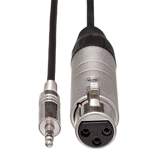 Hosa MIT156 Impedance Transformer XLR3F to 3.5mm TRS