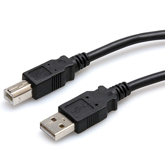 Hosa USB-215AB Type-A to Type-B Cable 15ft (4.5m)