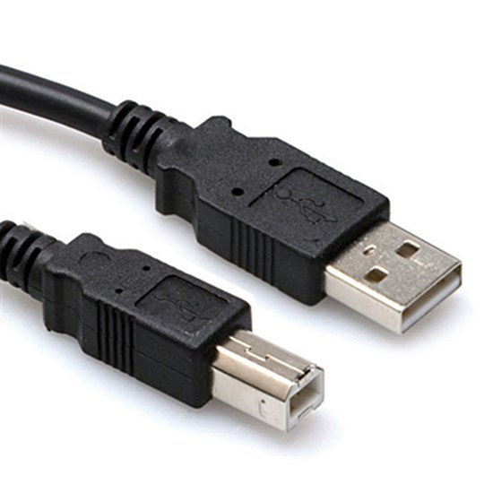 Hosa USB-215AB Type-A to Type-B Cable 15ft (4.5m)