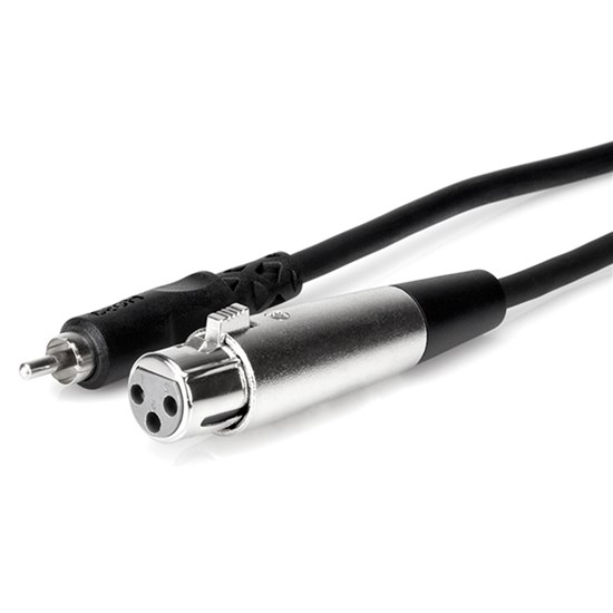 Hosa XRF110 XLR(F) to RCA Unbalanced Interconnect Cable (10ft)