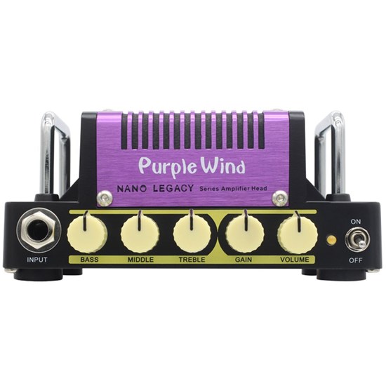 Hotone Nano Legacy Purple Wind Plexi Inspired 5W Class AB Amplifier Head w/ 3 Band EQ