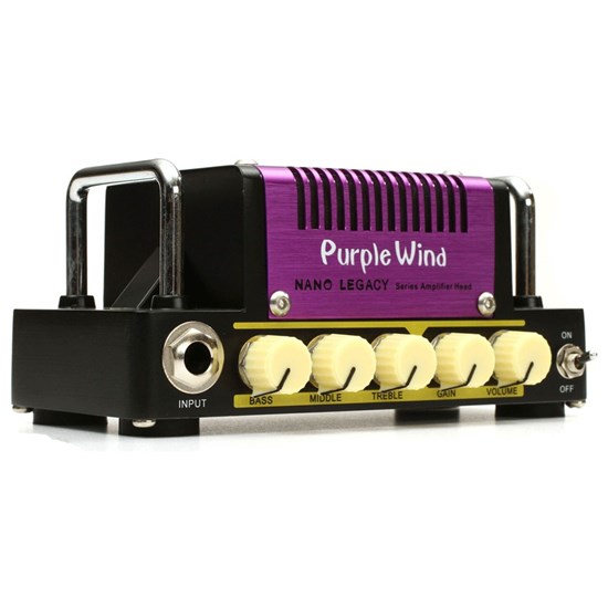 Hotone Nano Legacy Purple Wind Plexi Inspired 5W Class AB Amplifier Head w/ 3 Band EQ