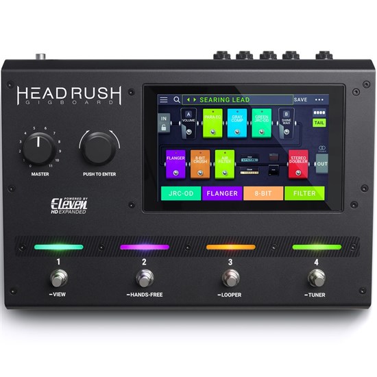 HeadRush FX Gigboard w/ Quad-Core Processor (Powered by Eleven HD Expanded DSP)