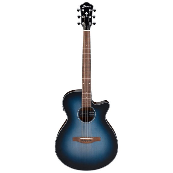 Ibanez AEG50 Acoustic Guitar w/ Cutaway & Pickup (Indigo Blue Burst High Gloss)