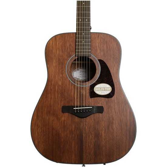 Ibanez AW54 Artwood Dreadnought Acoustic Guitar (Open Pore Natural)