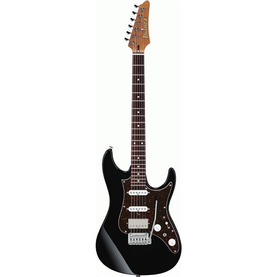 Ibanez AZ2204N BK Prestige Electric Guitar (Black) Inc Hard Case