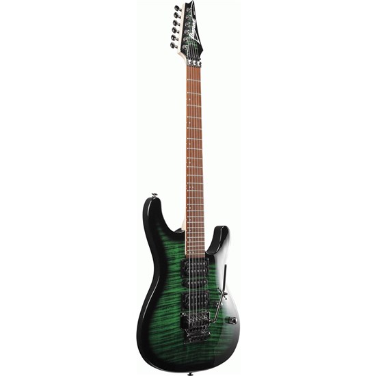 Ibanez KIKOSP3 TEB Kiko Signature Electric Guitar (Transparent Emerald Burst)