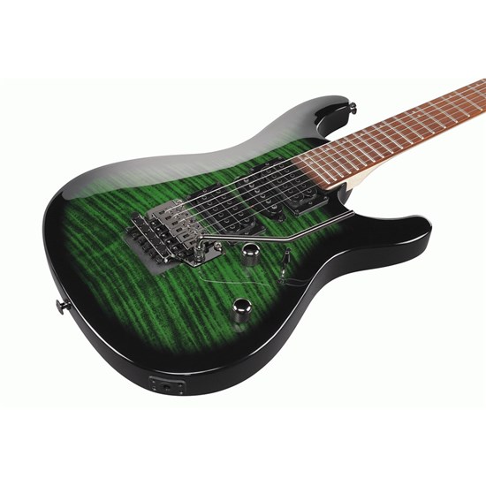 Ibanez KIKOSP3 TEB Kiko Signature Electric Guitar (Transparent Emerald Burst)