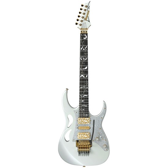 Ibanez PIA3761 SLW Steve Vai Signature Prestige Electric (Stallion White) inc Case