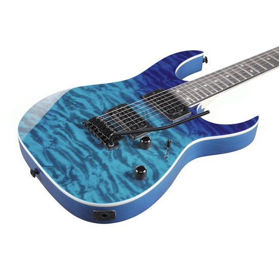 Ibanez RG120QASP Electric Guitar (Blue Gradation)