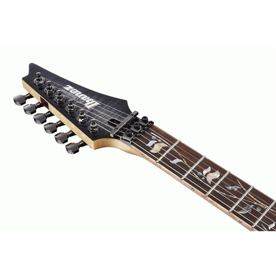 Ibanez RG8570BRE J.Custom Electric Guitar (Black Rutile) inc Case