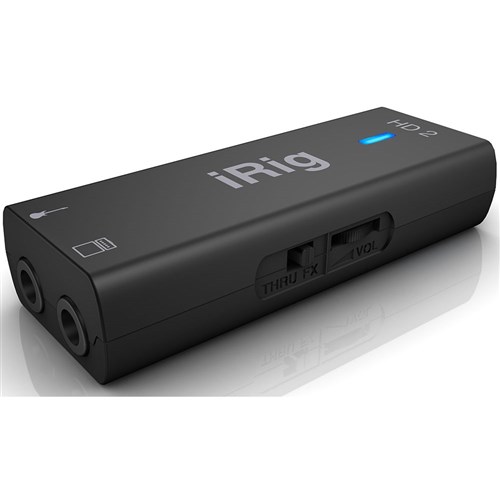 IK Multimedia iRig HD 2 Guitar Interface for iOS, Mac & PC