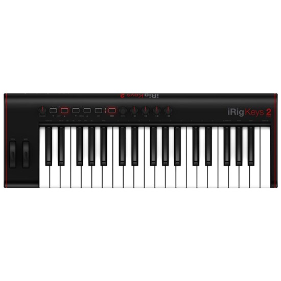 IK Multimedia iRig Keys 2 Pro MIDI Keyboard Controller w/ 37 Full-Sized Keys