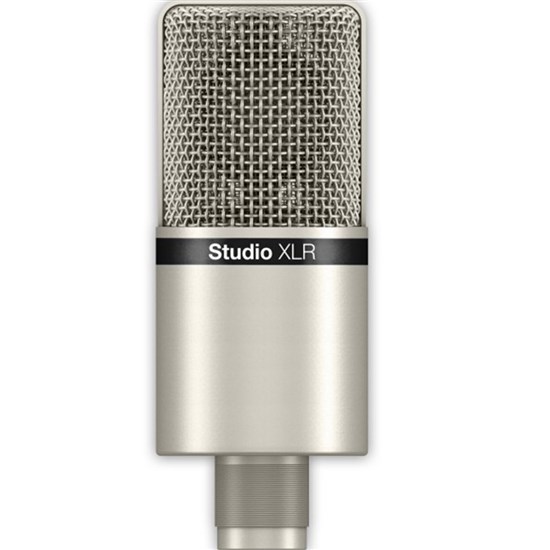 IK Multimedia iRig Mic Studio XLR Condenser Mic (Silver)