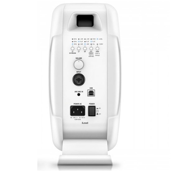 IK Multimedia iLoud MTM High-Resolution Compact Studio Monitor (White) (SINGLE)