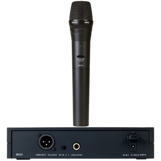 JBL EON ONE COMPACT Mono PA Pack w/ AKG DMS100 Vocal Wireless Kit