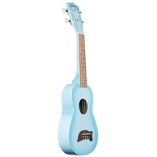 Kala Makala MK-SD/LBLBRST Light Blue Burst Soprano Dolphin Ukulele