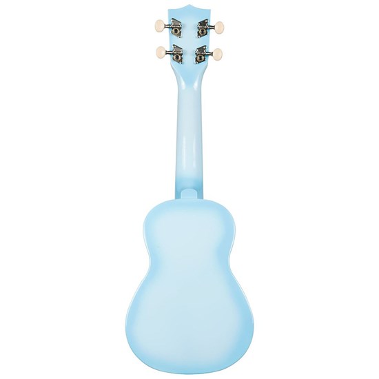 Kala Makala MK-SD/LBLBRST Light Blue Burst Soprano Dolphin Ukulele