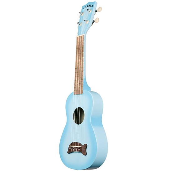 Kala Makala MK-SD/LBLBRST Light Blue Burst Soprano Dolphin Ukulele