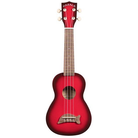 Kala Makala MK-SD/RDBRST Red Burst Soprano Dolphin Ukulele