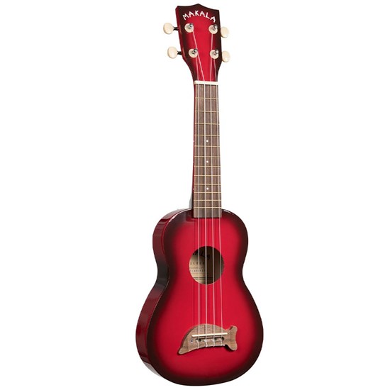 Kala Makala MK-SD/RDBRST Red Burst Soprano Dolphin Ukulele