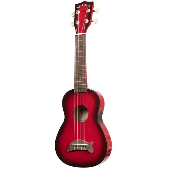 Kala Makala MK-SD/RDBRST Red Burst Soprano Dolphin Ukulele