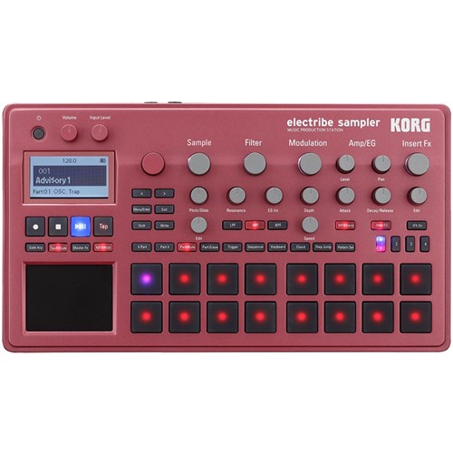 Korg Electribe 2 Sampler Music Production Station (Ltd Edition Metallic Red)