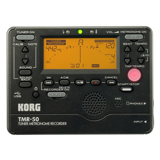 Korg TMR-50 Tuner Metronome (Black)