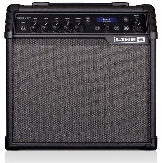 Line 6 Spider V 30 MkII Guitar Amp Combo w/ Over 200 Amps, Cabs & FX 1x8