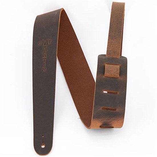 Martin Brown Vintage Leather Guitar Strap