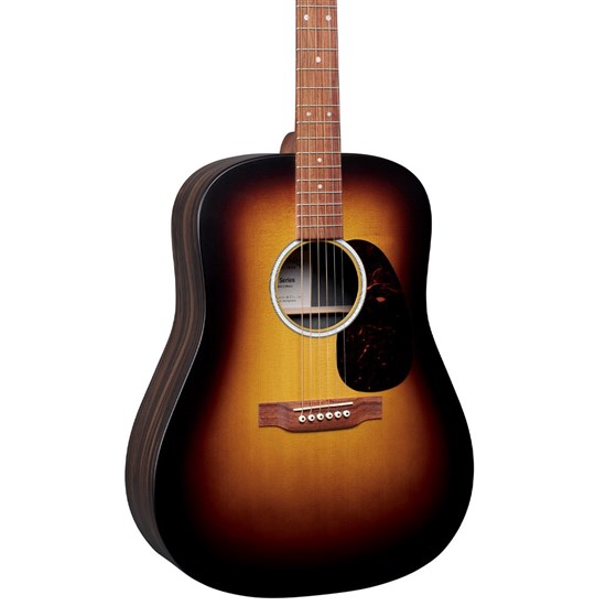 Martin D-X2E Burst Acoustic Electric Guitar (Macassar Burst) inc Gig Bag