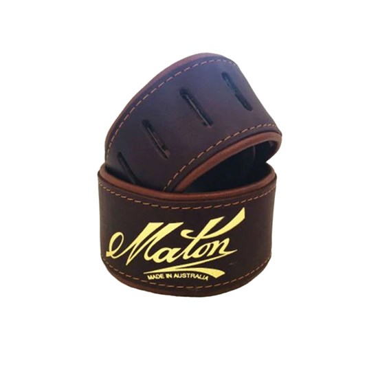 Maton Deluxe Leather Strap (Brown)