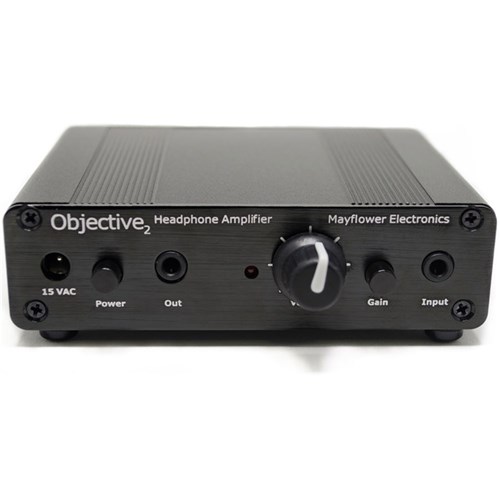 Mayflower Black Objective 2 Portable / Desktop Headphone Amp (0008)