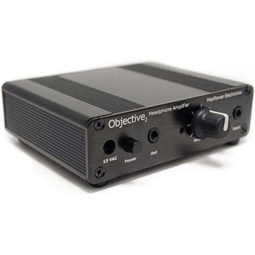 Mayflower Black Objective 2 Portable / Desktop Headphone Amp (0008)