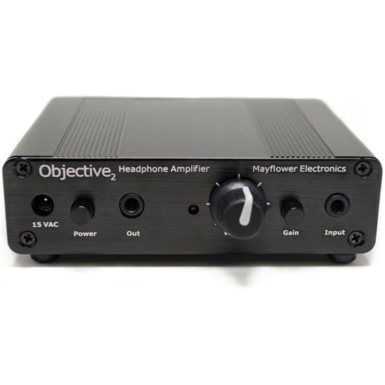 OPEN BOX Mayflower Black Objective 2 Portable / Desktop Headphone Amp (0008)