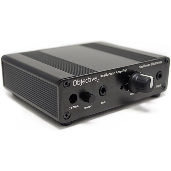 OPEN BOX Mayflower Black Objective 2 Portable / Desktop Headphone Amp (0008)