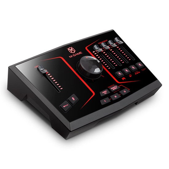 M-Game Solo USB Streaming Interface w/ Led Lighting, Sampler & Effects