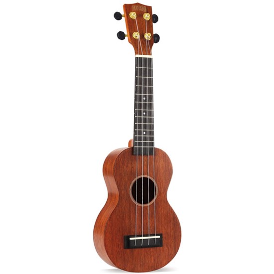 Mahalo Java Series Soprano Ukulele (Transparent Brown)