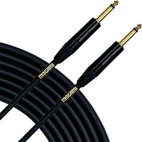 Mogami Gold Instrument Cable TS - TS (10ft)