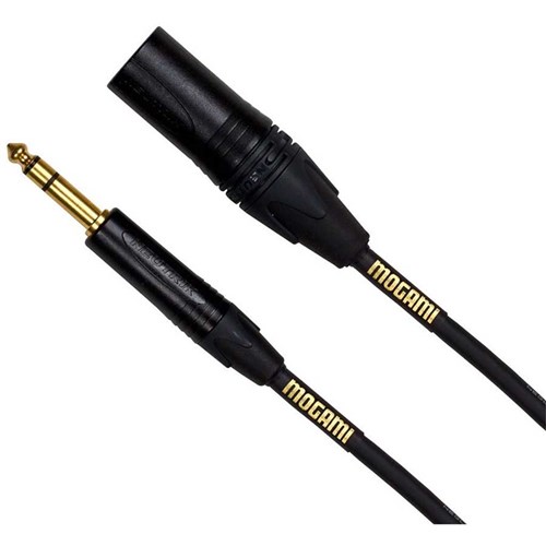 Mogami Gold TRS - XLR Male Balanced (15ft) Mono Cable