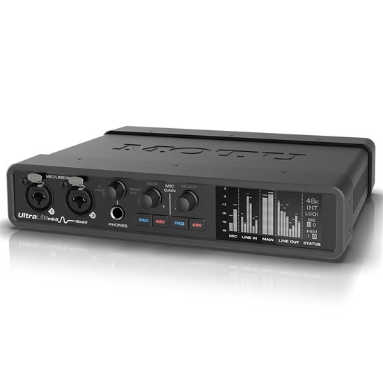 MOTU UltraLite mk5 18x22 USB Audio Interface w/ DSP, Mixing & FX