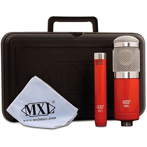 MXL 550 / 551R Condenser Microphone Ensemble